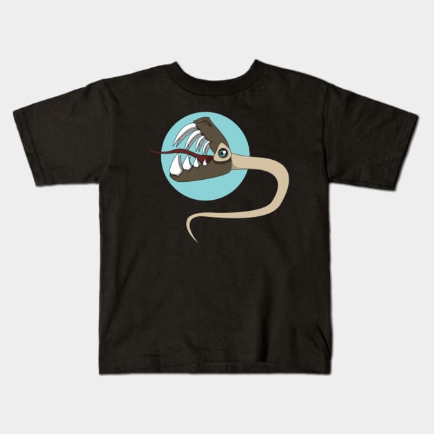 Aguase Kids T-Shirt by Peculiar Monsters